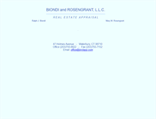 Tablet Screenshot of biondiandrosengrant.com